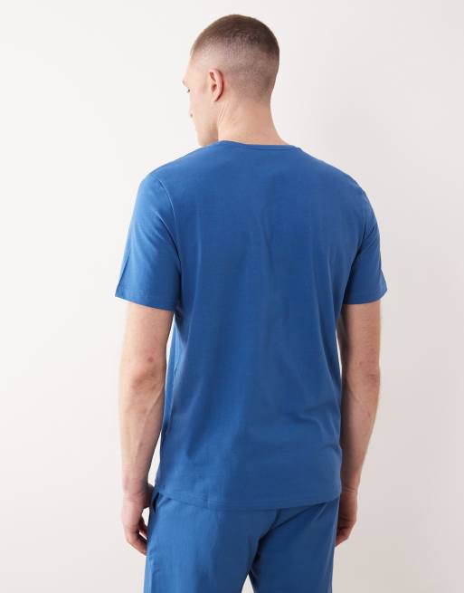 BOSS – Bodywear – Mixa & matcha – Blå, mysig t-shirt, 2 av 5