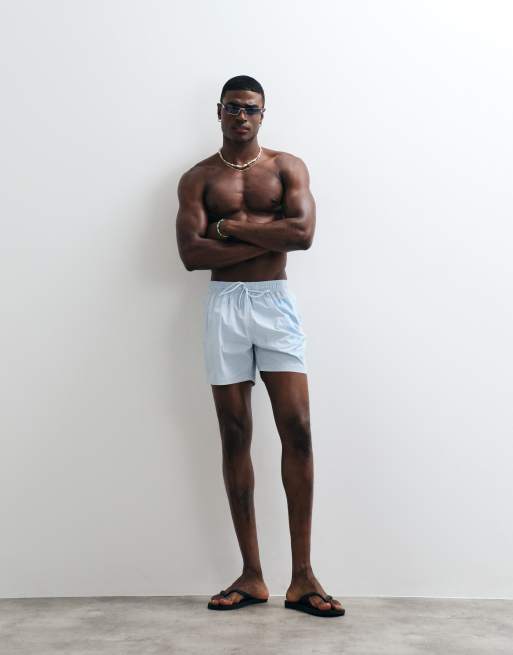 BOSS Bodywear - Octopus - Short de bain à logo imprimé - Bleu clair, 2 de 5