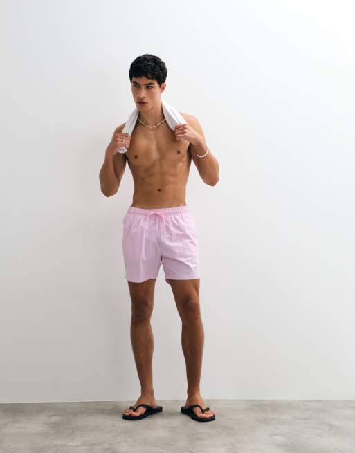 BOSS Bodywear - Octopus - Short de bain avec logo imprimé - Rose clair, 4 de 5