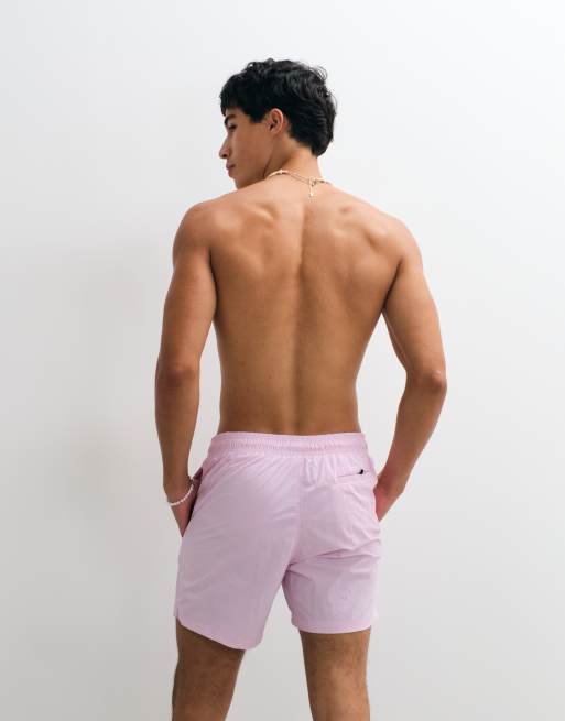 BOSS Bodywear - Octopus - Short de bain avec logo imprimé - Rose clair, 5 de 5