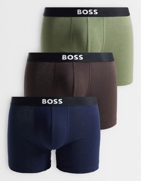 BOSS – Bodywear One – Boxershorts im 3er-Pack, mehrfarbig - view 1