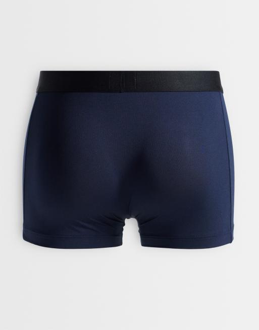 BOSS Bodywear - One - Lot de 3 boxers avec petit logo emblématique sur le devant - Multicolore, 2 de 3