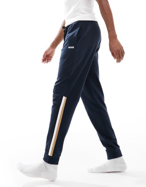 BOSS - Bodywear - Pantalon de jogging à logo emblématique - Bleu marine - view 1