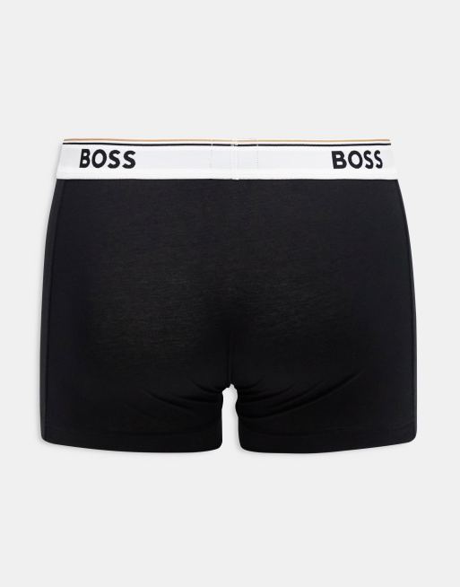 Boss Bodywear power 3 pack boxers in black