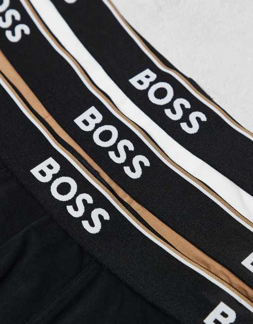 BOSS Bodywear - Power - Confezione da 3 boxer aderenti multicolore, 3 di 3
