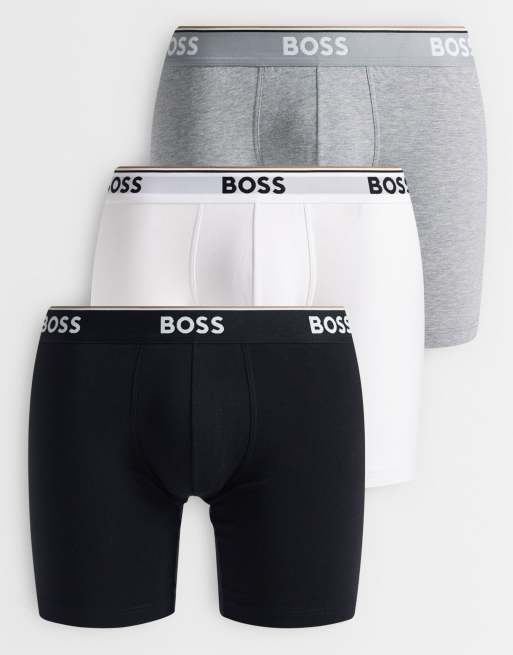 BOSS Bodywear - Power - Confezione da 3 boxer multicolore