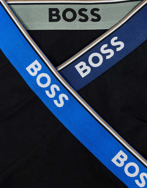BOSS Bodywear - Power - Lot de 3 boxers - Noir, 3 de 3