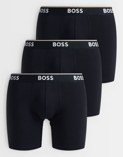 BOSS Bodywear – Power – Schwarze Boxershorts, 3er-Pack - view 1