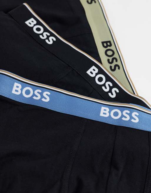 BOSS Bodywear - Revive - Confezione da 3 boxer aderenti multicolore , 2 di 3