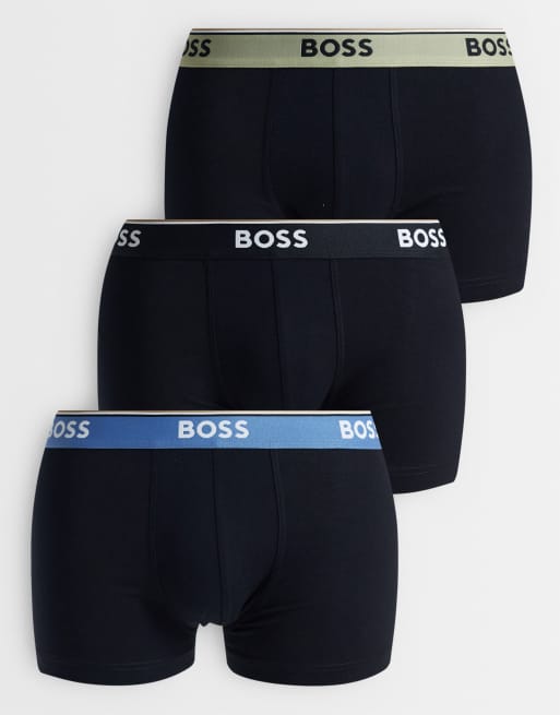BOSS Bodywear - Revive - Lot de 3 boxers - Multicolore 