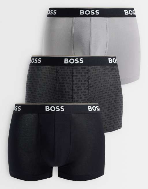 BOSS Bodywear - Revive - Pack de 3 calzoncillos de varios colores , 1 de 3