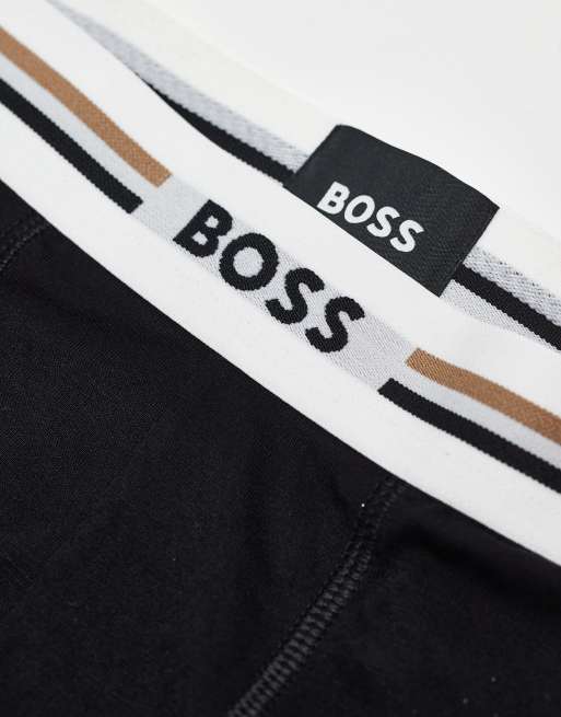 BOSS Bodywear - Revive - Pakke med 3 par sorte boksershorts, 2 af 3