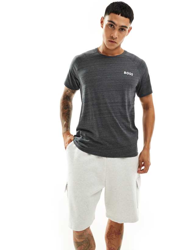 BOSS Bodywear - rise t-shirt in grey