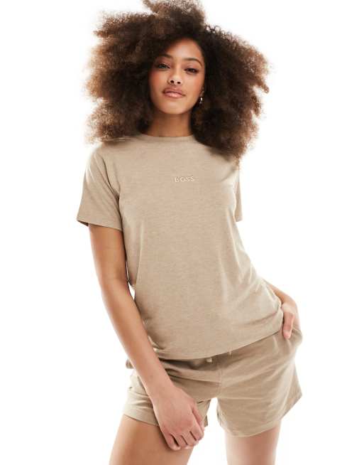 Boss Bodywear - Select - Brun lounge-T-shirt - Del af sæt