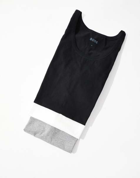 BOSS - Bodywear - Set van 3 hemden in multi - view 1