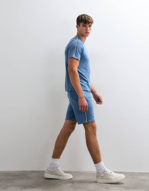 BOSS Bodywear short coordonnés Unique avec imprimé logo en bleu, 2 de 5