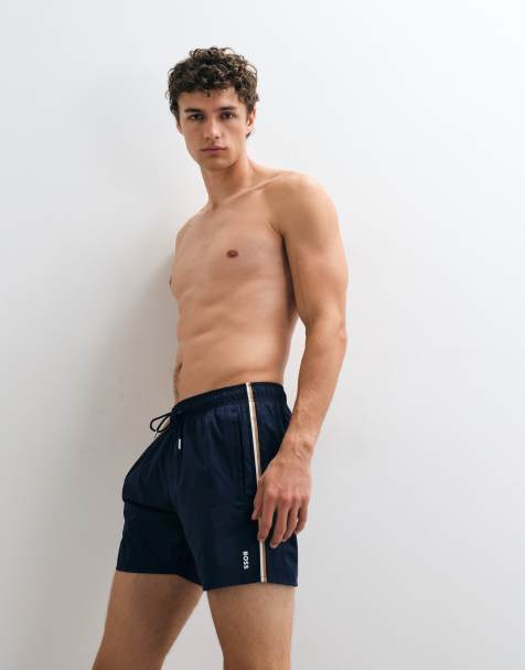 BOSS Bodywear shorts de baño icónicos en azul marino - view 1