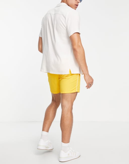 Boss Bodywear - Starfish - Zwemshort in geel, 2 van 4