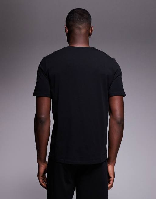 BOSS – Bodywear – Svart, mysig t-shirt, del av set, 3 av 5