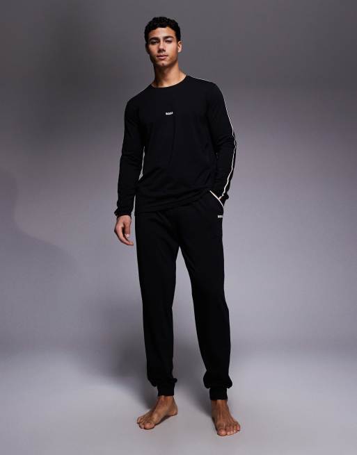 BOSS Bodywear - T-shirt d'ensemble confort - Noir, 2 de 5