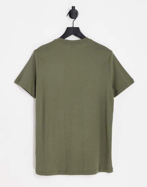 Boss - Bodywear - T-shirt in kaki, 2 van 4