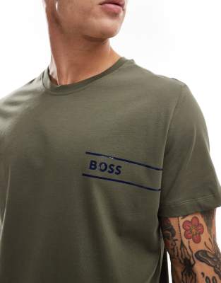 Shop Boss Bodywear T-shirt In Multi