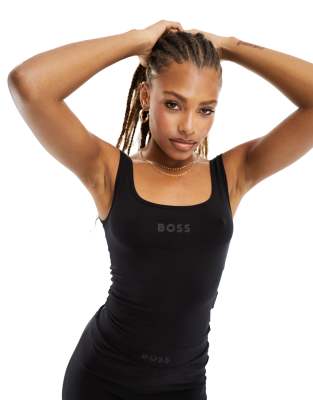 Boss Bodywear tank top in black - ASOS Price Checker