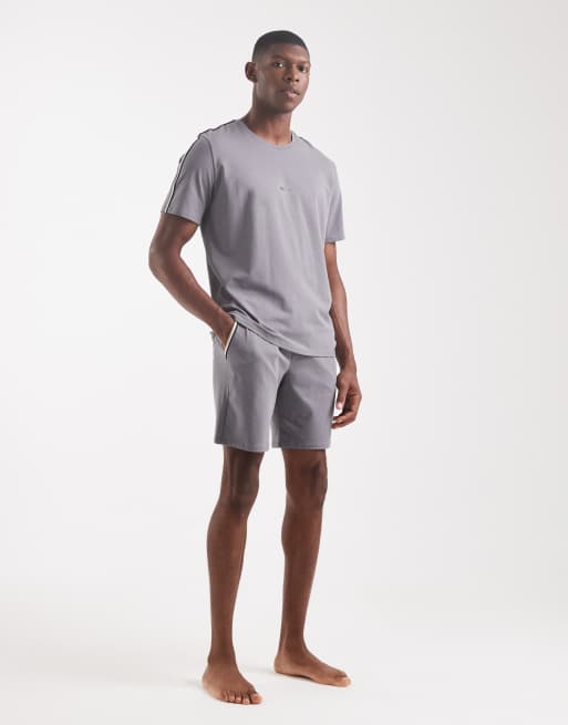 BOSS – Bodywear – Unique – Grå lounge-shorts, del av set, 2 av 5