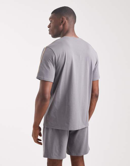 BOSS Bodywear - Unique - Grå lounge-T-shirt - Del af sæt, 3 af 5