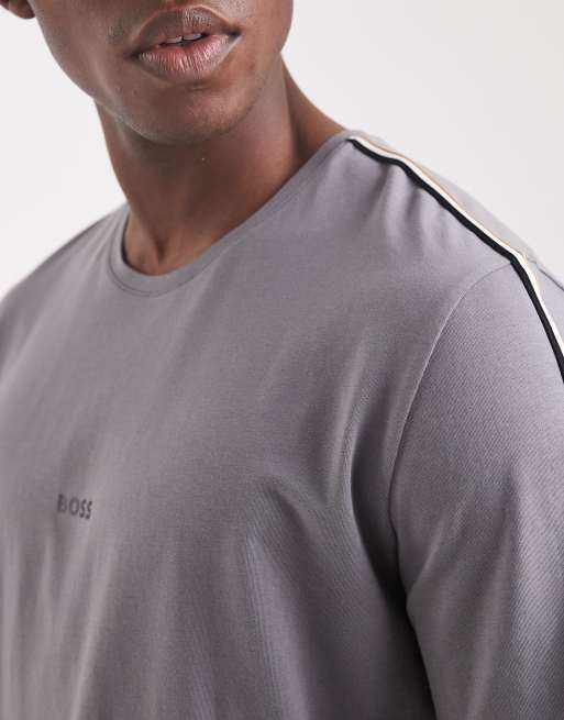 BOSS Bodywear - Unique - Grå lounge-T-shirt - Del af sæt, 5 af 5
