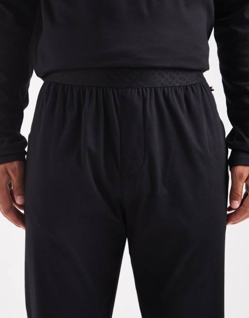 BOSS Bodywear unique lounge pyjama gift set in black, 3 of 4