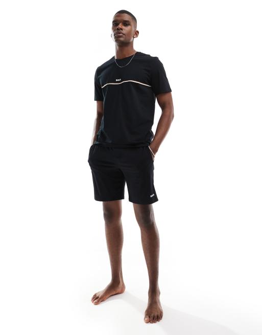 BOSS Bodywear Unique shorts in black (part of a set)