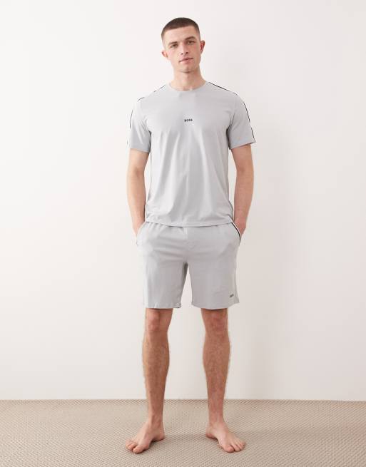 BOSS Bodywear - Unique - T-shirt confort d'ensemble - Gris, 3 de 5