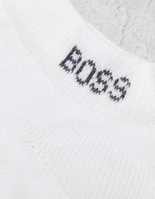 Boss – Bodywear – Vita träningsstrumpor, 5-pack, 3 av 4