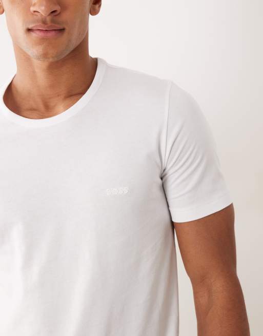 BOSS Bodywear – Zestaw 3 białych T-shirtów, 5 z 5