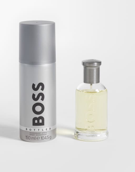 BOSS Bottled Eau de Toilette for Men and Deodorant Spray Duo Gift Set 50ml & 150ml, 2 of 4