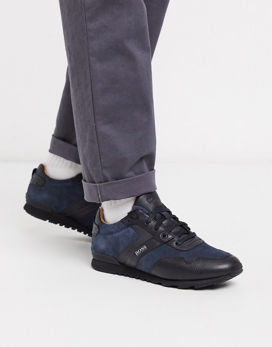 BOSS - Business Parkour - Sneakers-Blauw