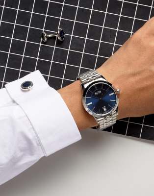 hugo boss watch cufflink set