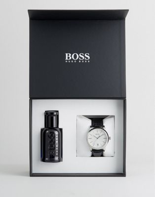 hugo boss watch date set