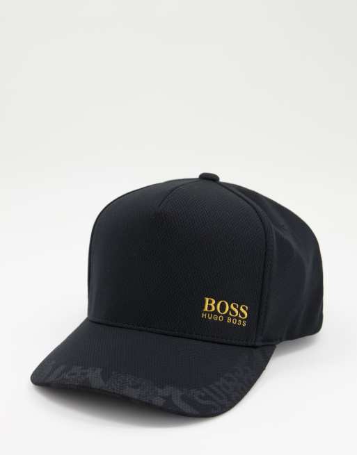 Hugo boss cap store gold