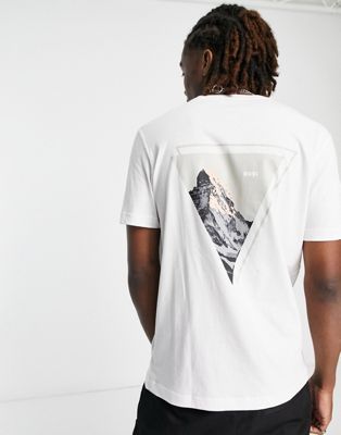BOSS Orange Teetrury 1 t-shirt in white with back print