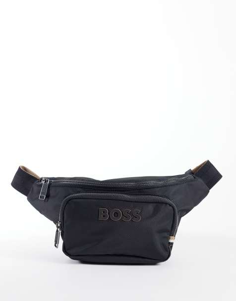 BOSS - Catch - Sort bæltetaske med tonet logo - view 1