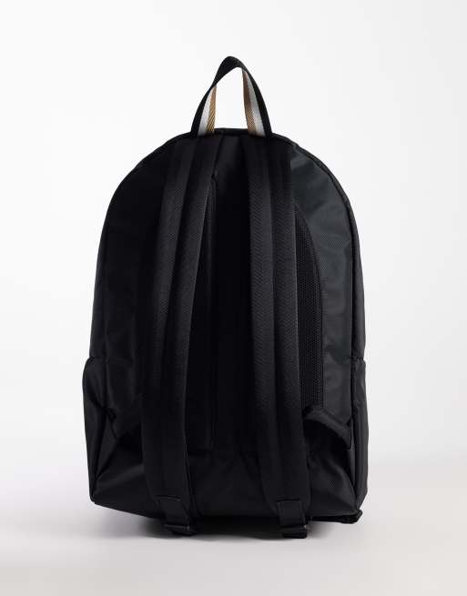 Boss Catch tonal logo backpack in black, 2 of 4
