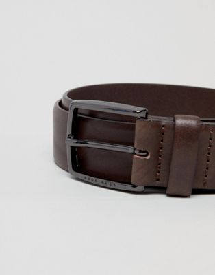 boss celie leather belt