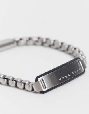 hugo boss silver bracelet Pikaron Construction