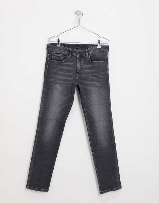 BOSS – Charleston – Gråtvättade skinny jeans, 3 av 4