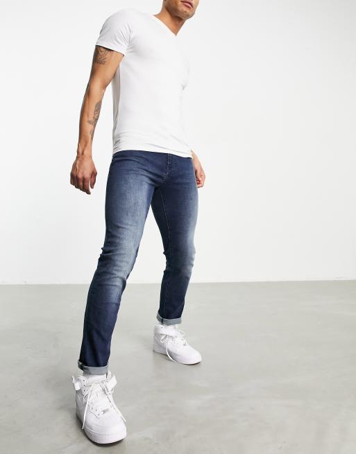 BOSS Charleston skinny fit jeans in dark wash