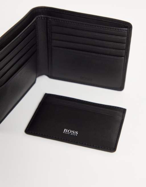 BOSS - Coffret cadeau portefeuille et porte-cartes avec logo, 3 de 4