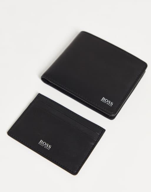 BOSS - Coffret cadeau portefeuille et porte-cartes avec logo, 4 de 4