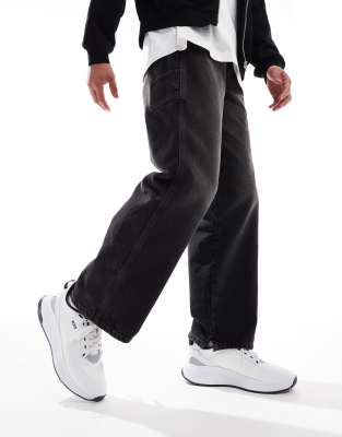 BOSS Evo logo knit running trainers 